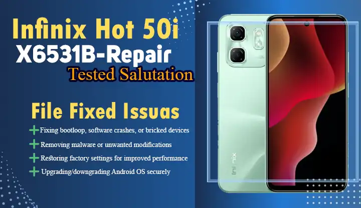 Infinix Hot 50i X6531b Repair Imei Original In Meta Mode [all Security] (modem File)